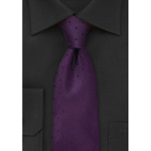 Striped Woven Silk Tie