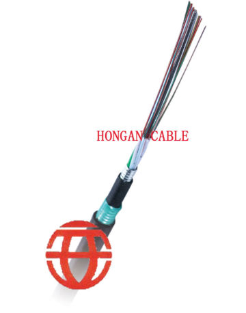 GYTA53 armoring 4core singlemode fiber optic cable