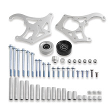 AUSO Aluminum Air Conditioner Compressor Bracket Kit for Camaro LS1 98-02 Sanden 508