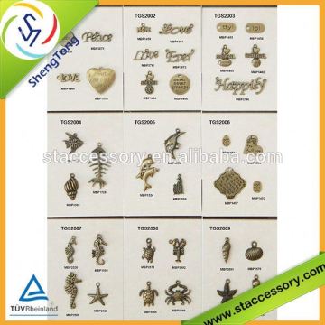 Brass Charms Metal Charms & Pendants