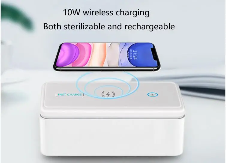 Mobile Photo Wireless Charging Box UV Sterilizer