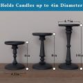 Metal Candle Holders for Pillar Candles