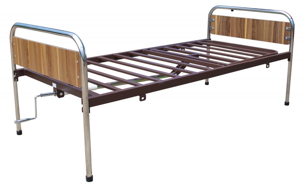 Manual Medial Bed with Adjustable Headrest