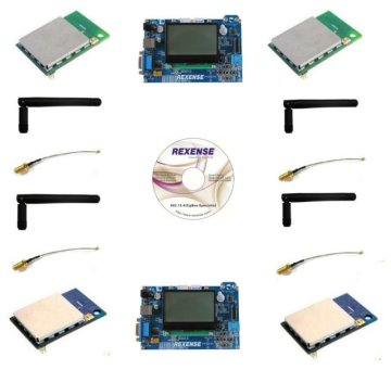 High Quality STM32W ZigBee Development Kit, Distance Testing Kit, With 4 pcs ZigBee Modules (2 Standard, 2 Enhanced)