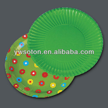 round paper plate