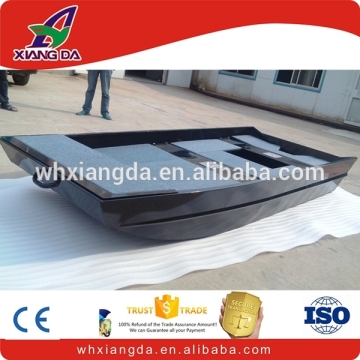 Flat bottom aluminum jon boat