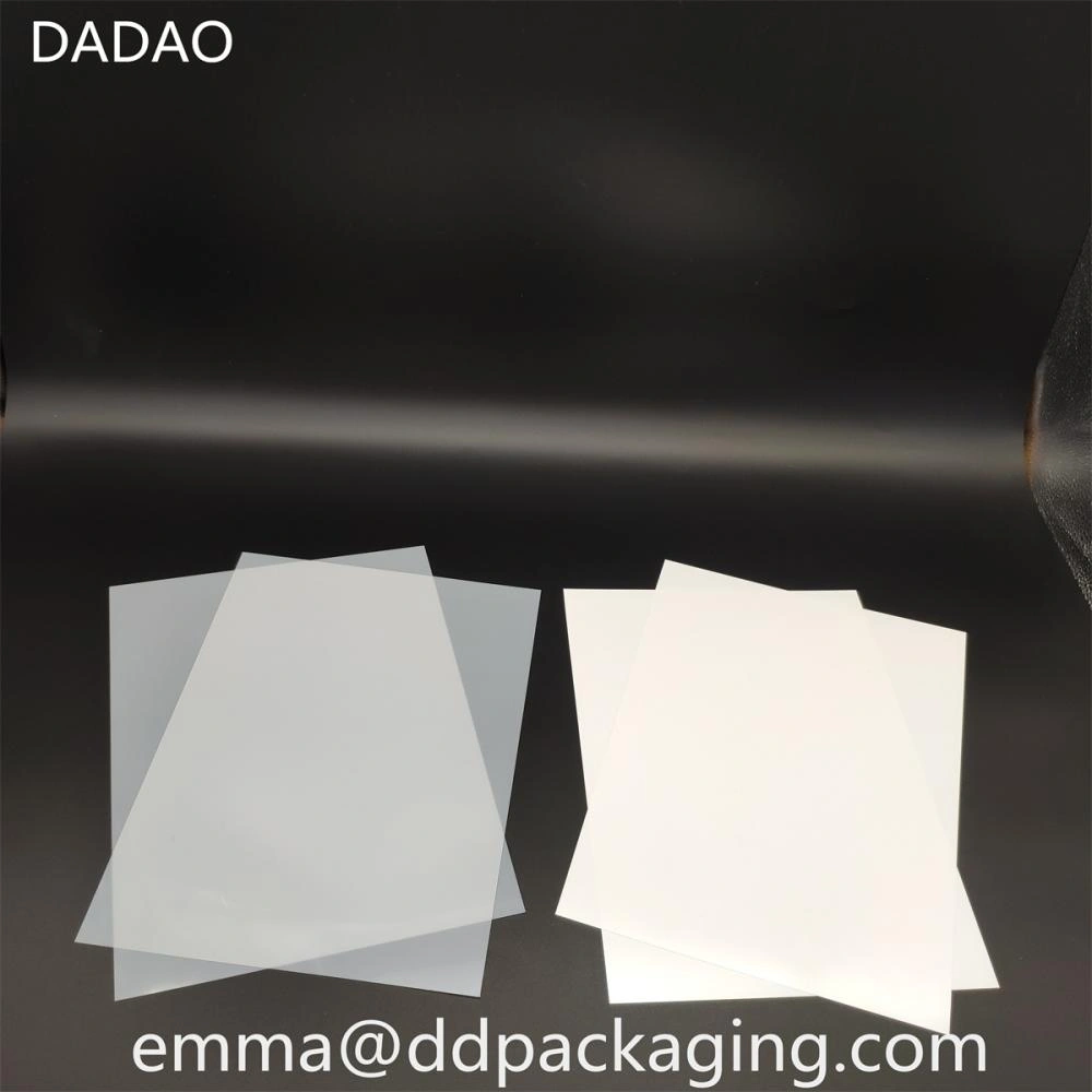 Translucent Milky White Film PET Mylar Sheet Rolls China Manufacturer