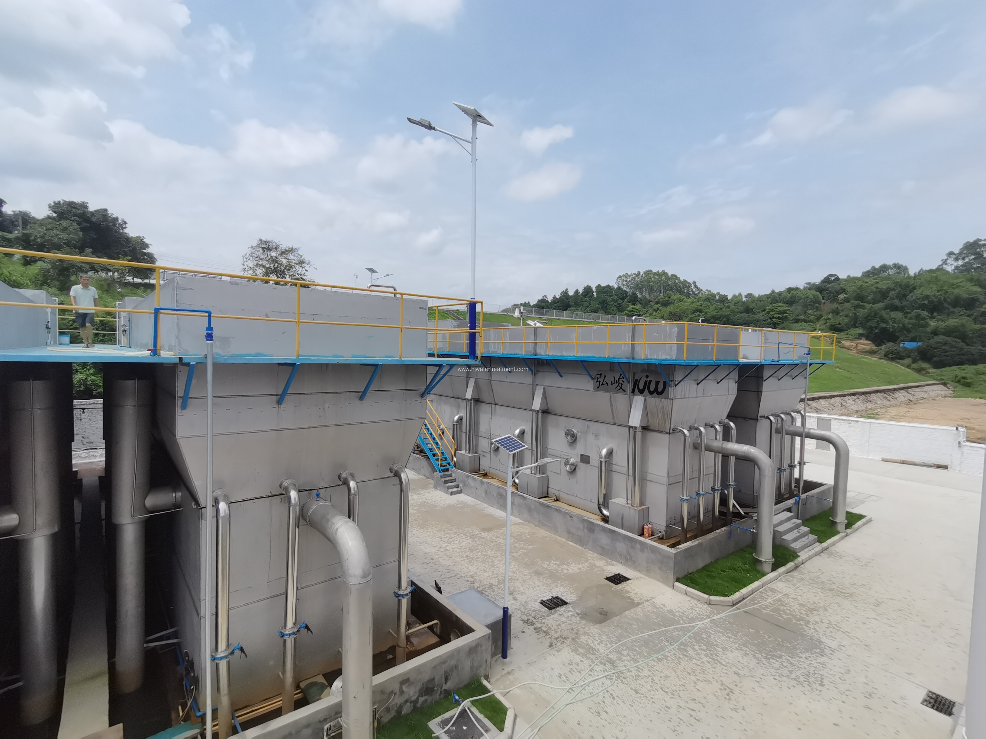 Package SS304 automation modular water treatment