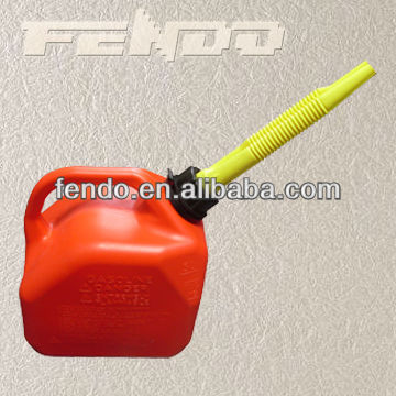 red plastic safety HDPE petrol jerry cans