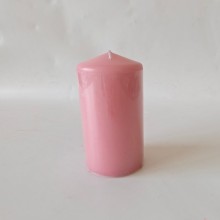 Wholesale Pink Pillar Candle for Home Spa Church