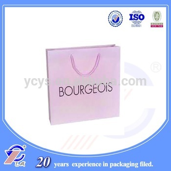 custom paper shopping bag luxury paper shopping bag design