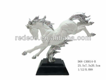 Running horse statue for decoration