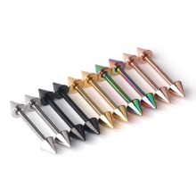 Spike Nipple Shield Barbell Ring