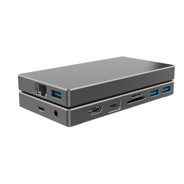 Aluminium Alloy 9-in-1 Multiport USB-C Docking