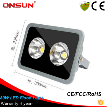 Wholesale christmas color changing outdoor rgb led flood light	80w