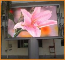 Ph25mm Dip 2r1g1b Full Color Electronic Outdoor Led Display Boards For Bus Station