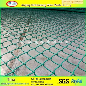 2 inch chain link fence,galvanized pvc coated chain link fence