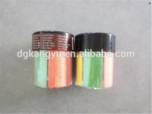 80g bottle package metallic PET glitter shaker