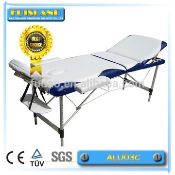 Easy Set up Folded Aluminium Massage Table Massage Bed