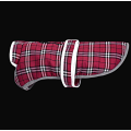 British Plaid Pies Coats dla średnich dużych psów