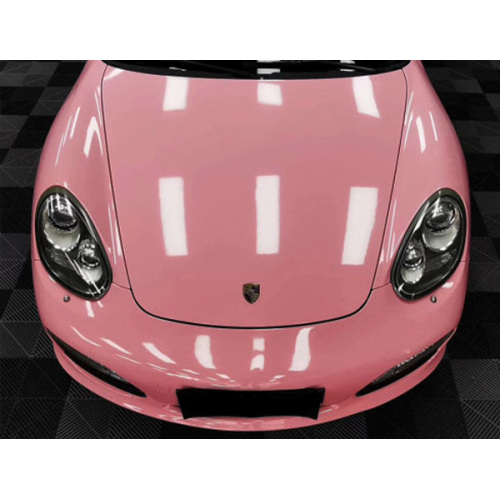 Super Gloss Pink Car Vinyl Wrap