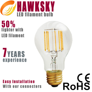 High Quality Power Saving led filament bulb seller