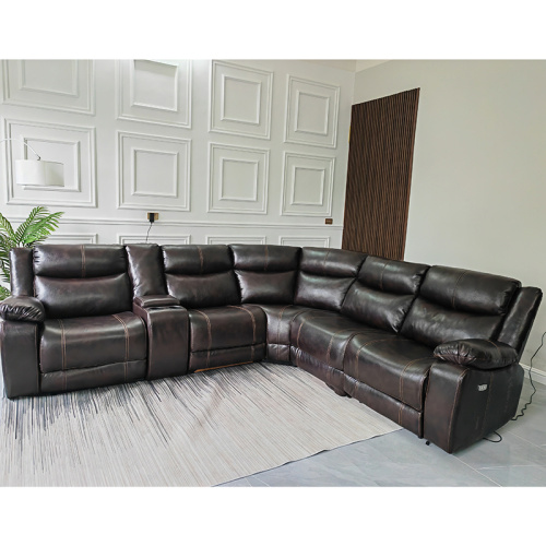 Power Corner Sofa With USB And Cupholder