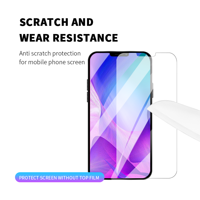 Anti-scratch tempered glass screen protector for iPhone12