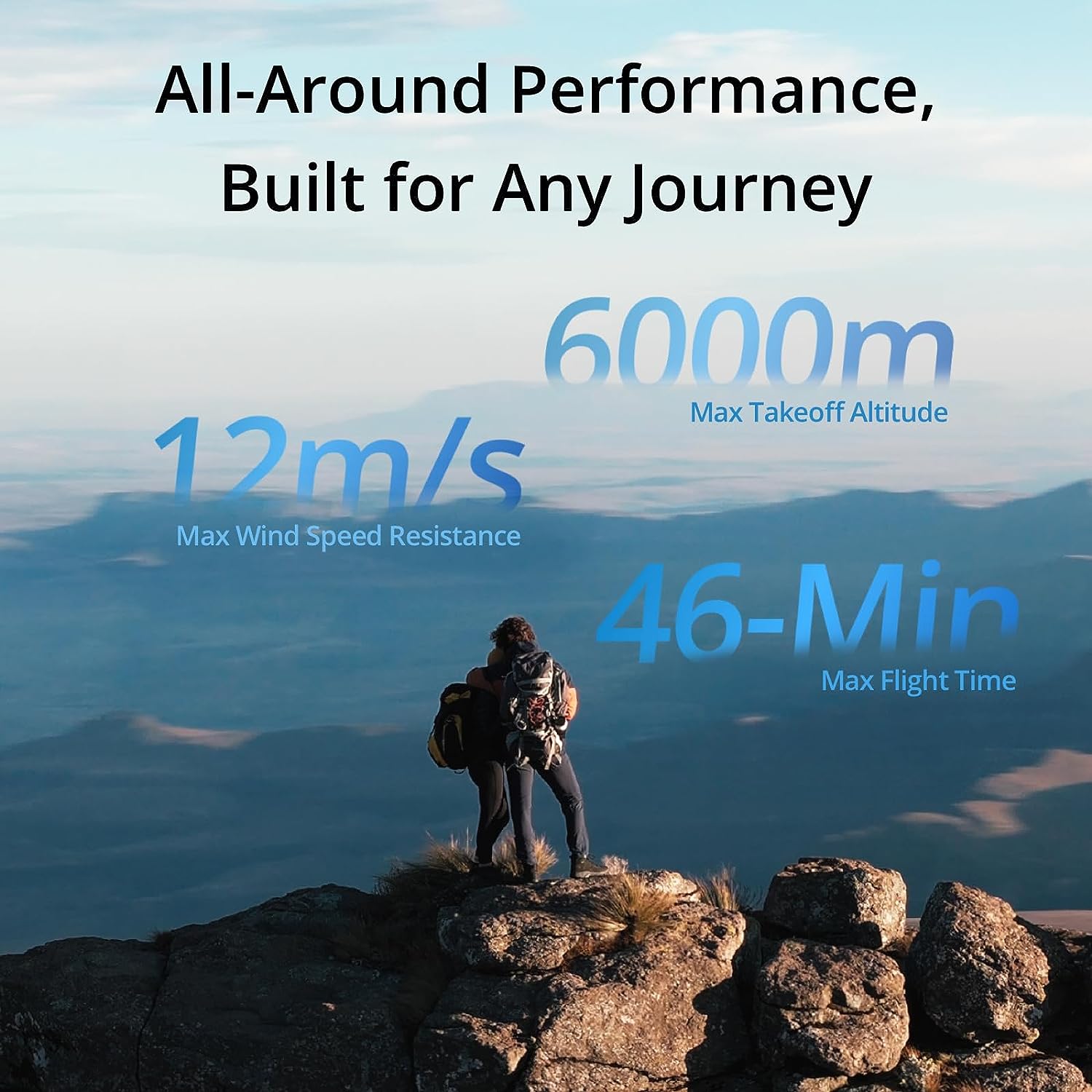 Air 3 Drone 46-Min Max Flight Time Omnidirectional Obstacle Sensing 4K/60fps HDR up to 20Km Video Transmission