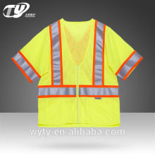 High visibility 3M reflective ansi clothing vest