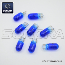 Bulb 12V 5W T10 Blue (P/N:ST02001-0017) Top Quality