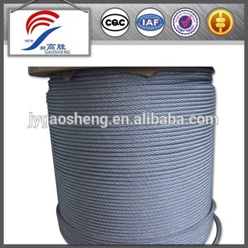 5/16" galvanized steel cable rope