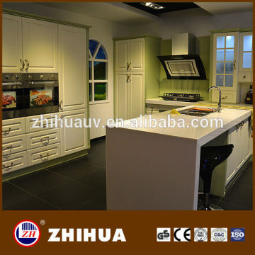 CE approved modern kitchen cabinets fitted kitchen