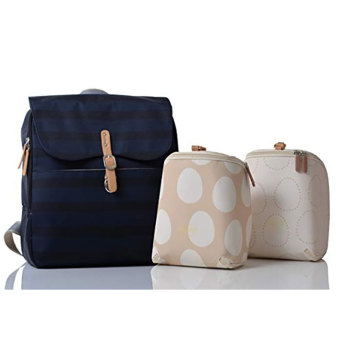 Leisure Designer Large Stripe Baby Diaper Bag Backpack