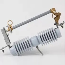 The porcelain fuse cuts off high voltage