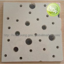 Irregular perforation gypsum ceiling