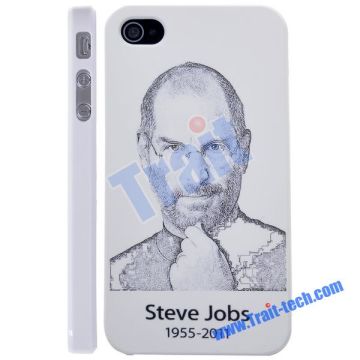 1955-2011 Steve Jobs Hard Cover for iPhone 4