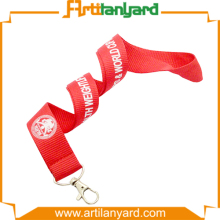 Flat Custom Polyester Lanyard