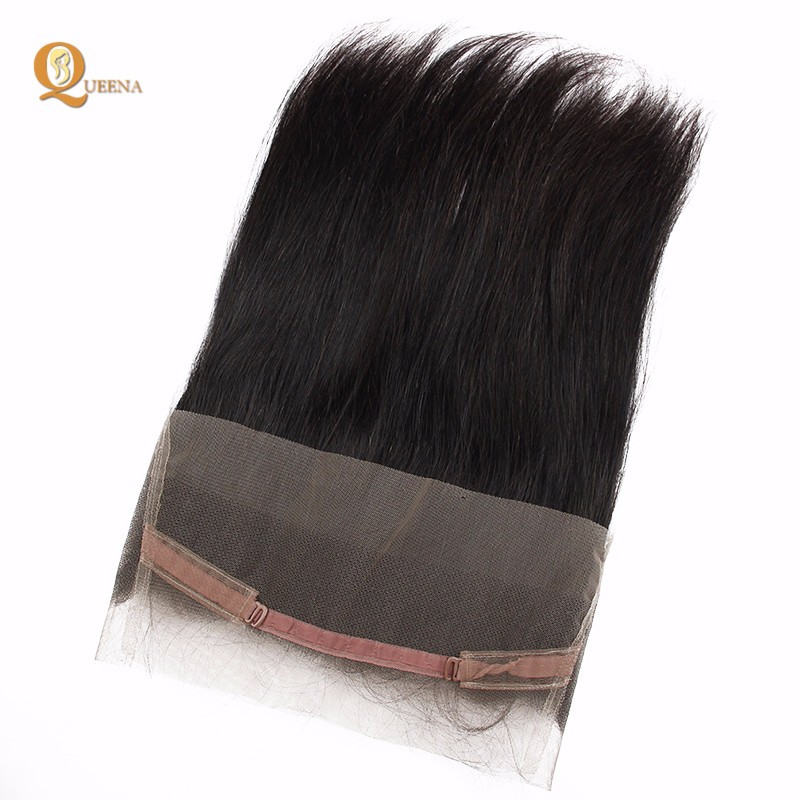 Straight Human Hair 360 Lace Frontal Vendor Distributors Brazilian Hair 360 Lace Frontal Closure