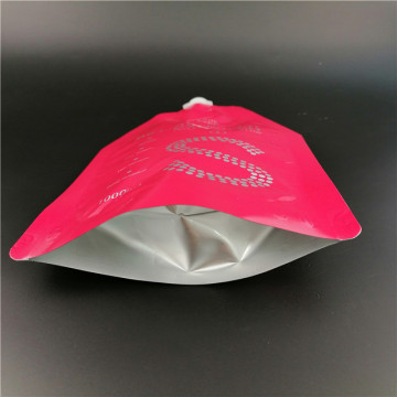 Special shape aluminum-plated reusable spout bag