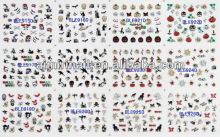 Halloween nail sticker nail glitter sticker Hallowmas nail sticker