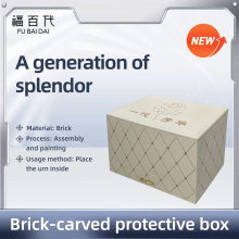 Auspicious Fortune Ashes Protection Box with Custom Details