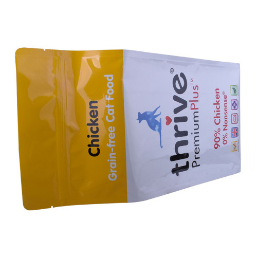 sachet en aluminium à fond plat doublé d&#39;une valve à café