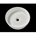 Pure acrylic solid surface countertop washbasin for bathroom