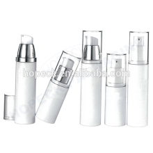 straight round shape PETG airless bottles