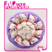 Wholeslae Kitty Flower Valentine Day Gift 2015