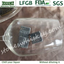 Engraved stone cold rock whisky