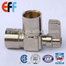 Angle Mini brass Ball Valve Copper and Copper with CSA certificated