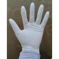 Guantes de nitrilo para alimentos blancos