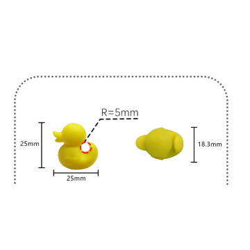 Clips de câbles de canard personnalisés Organisateur de câble auto-adhésif